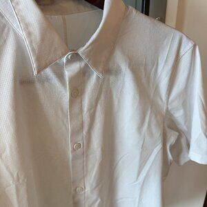 Lululemon Athletic Short Sleeve Button Down